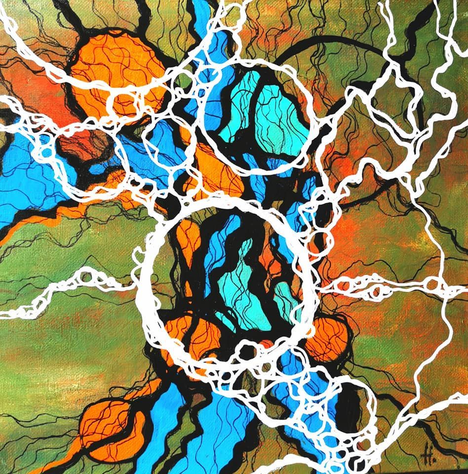 Bild zeigt eine Neurographische Zeichnung