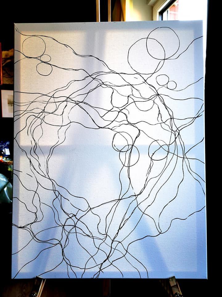 Bild zeigt eine Neuroart Zeichnung