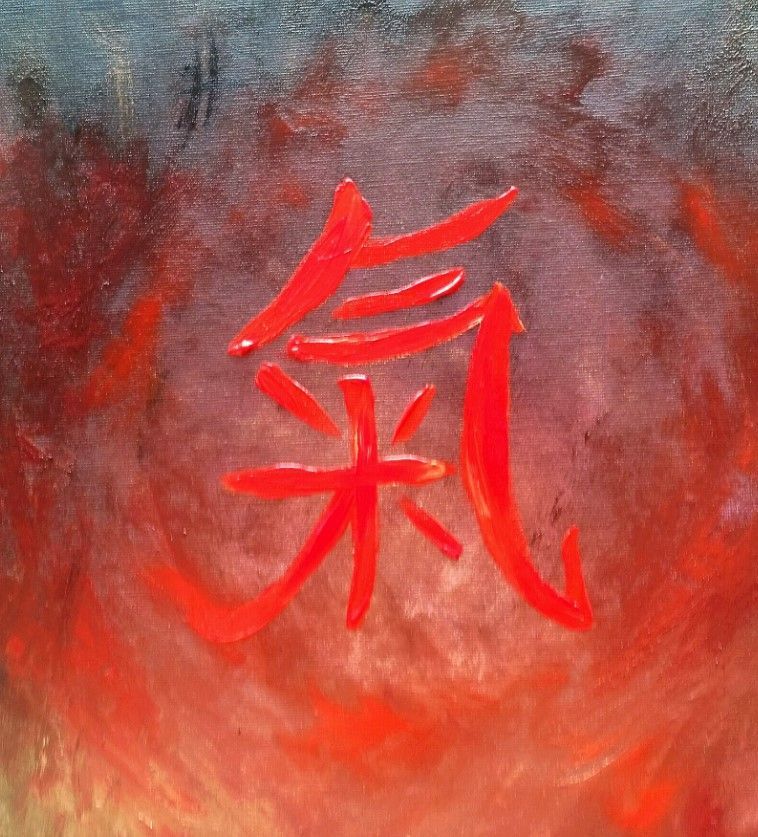 Acrylzeichnung Worttor