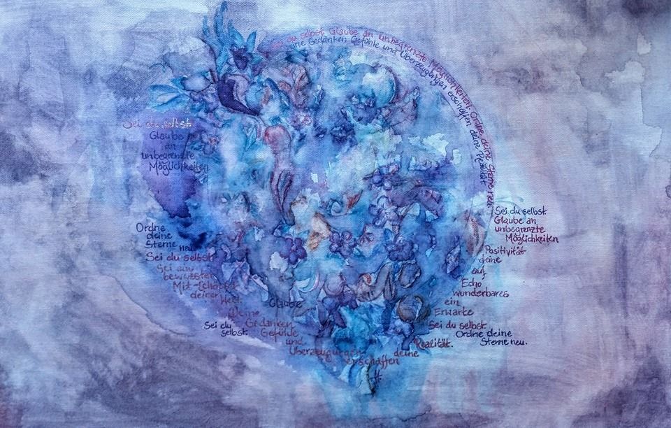 Aquarellzeichnung Worttor