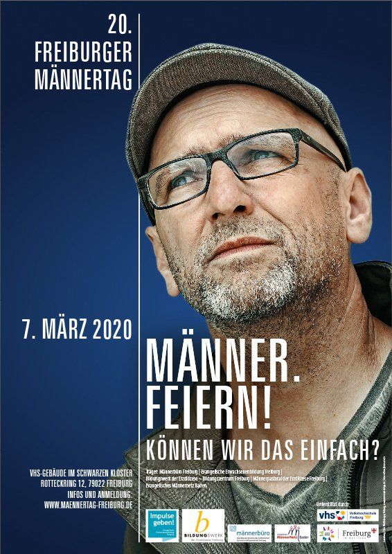 SYN visual design - Freiburger Männertag Plakat