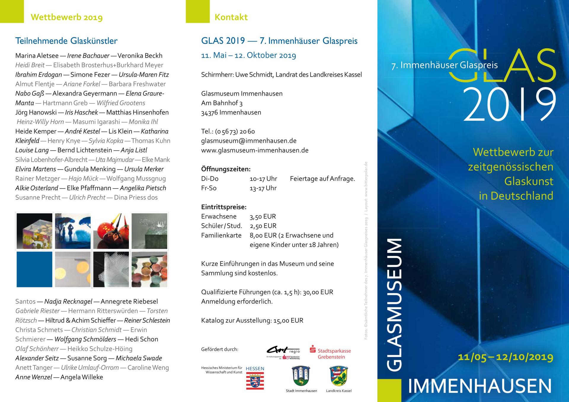 Immenhäuser Glaspreis 2019