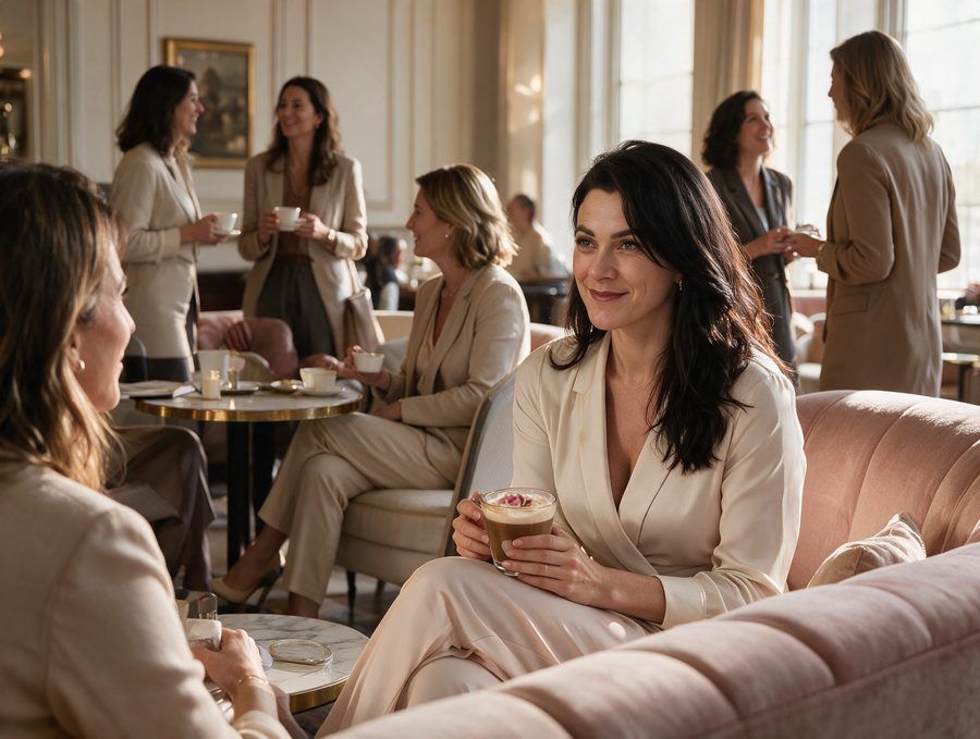Begegnung und Community im Female Business Hub