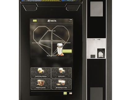 Kaffee Verkaufsautomat Maestro Touch Display