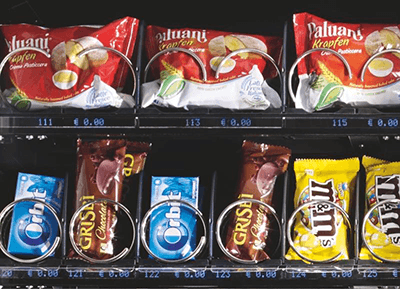 Vending Automat Mambo Produkte