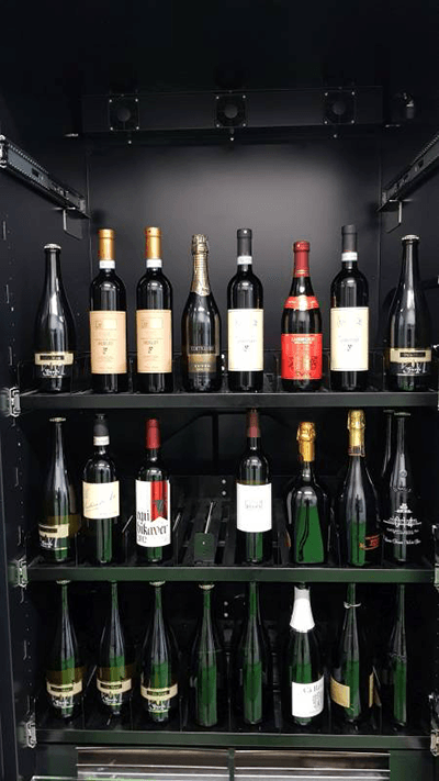 XL Weinautomat Innen