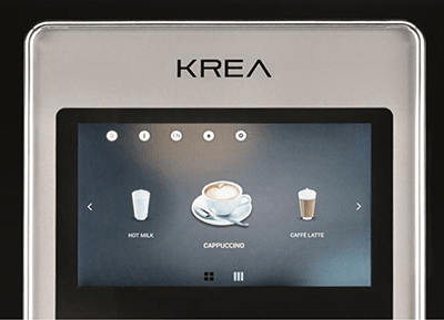 Kaffee Maschine Krea Touch Display
