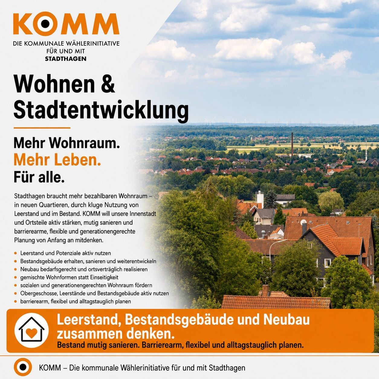 KOMM Wohnraum Förderung