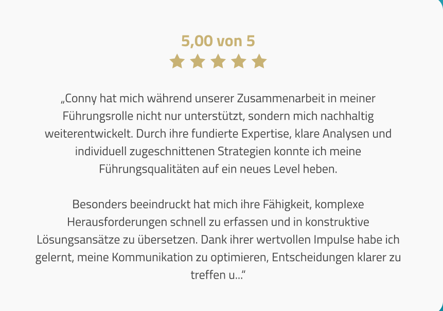 2.Kundenbewertung ProvenExpert für Conny Frank