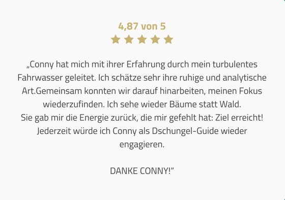 5. Kundenbewertungen 2 ProvenExpert Conny Frank