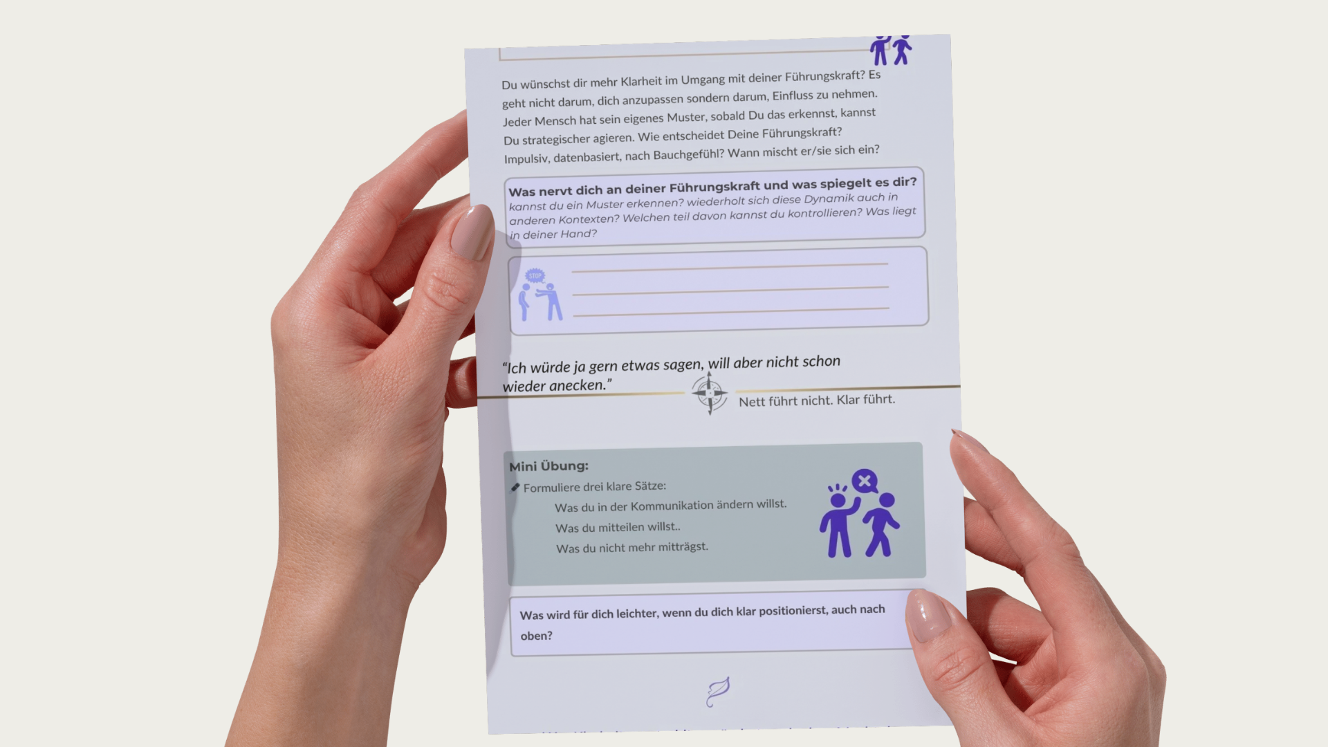 Freebie Conny Frank - Souverän führen statt funktionieren Seite 12-13