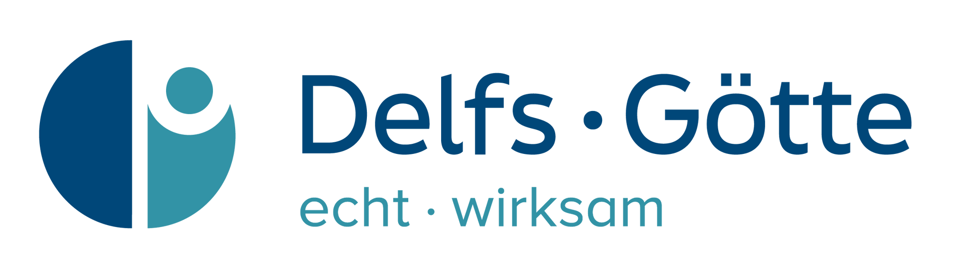 Logo Delfs . Götte | echt . wirksam