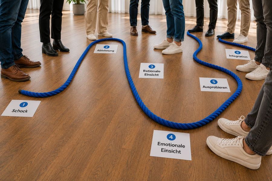 Nachhaltige Entwicklung: Maßnahmen verankern, Routinen stärken und Führung wirksam weiterentwickeln.