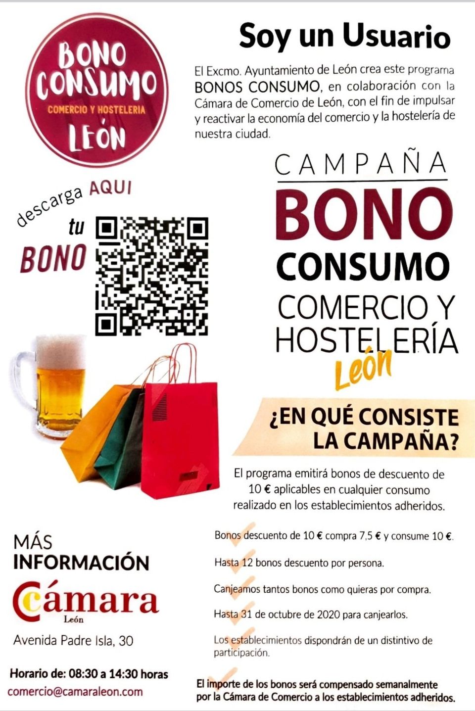 BONO CONSUMO LEÓN