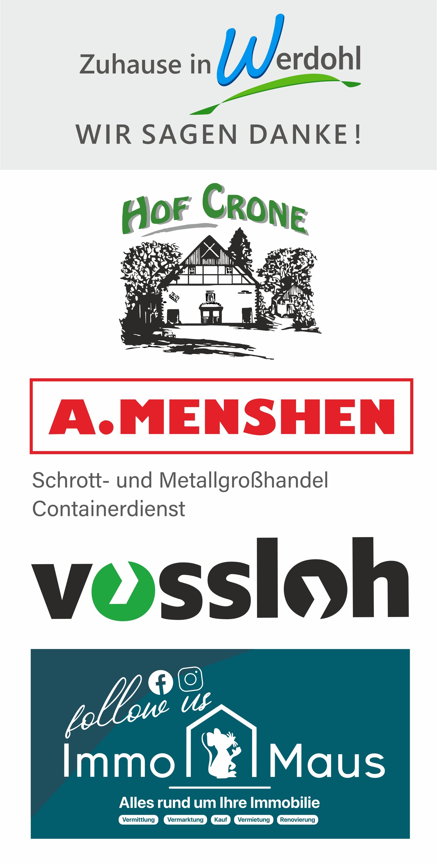 Sponsoren-Banner Dösselner Scheunenfstival 2026 