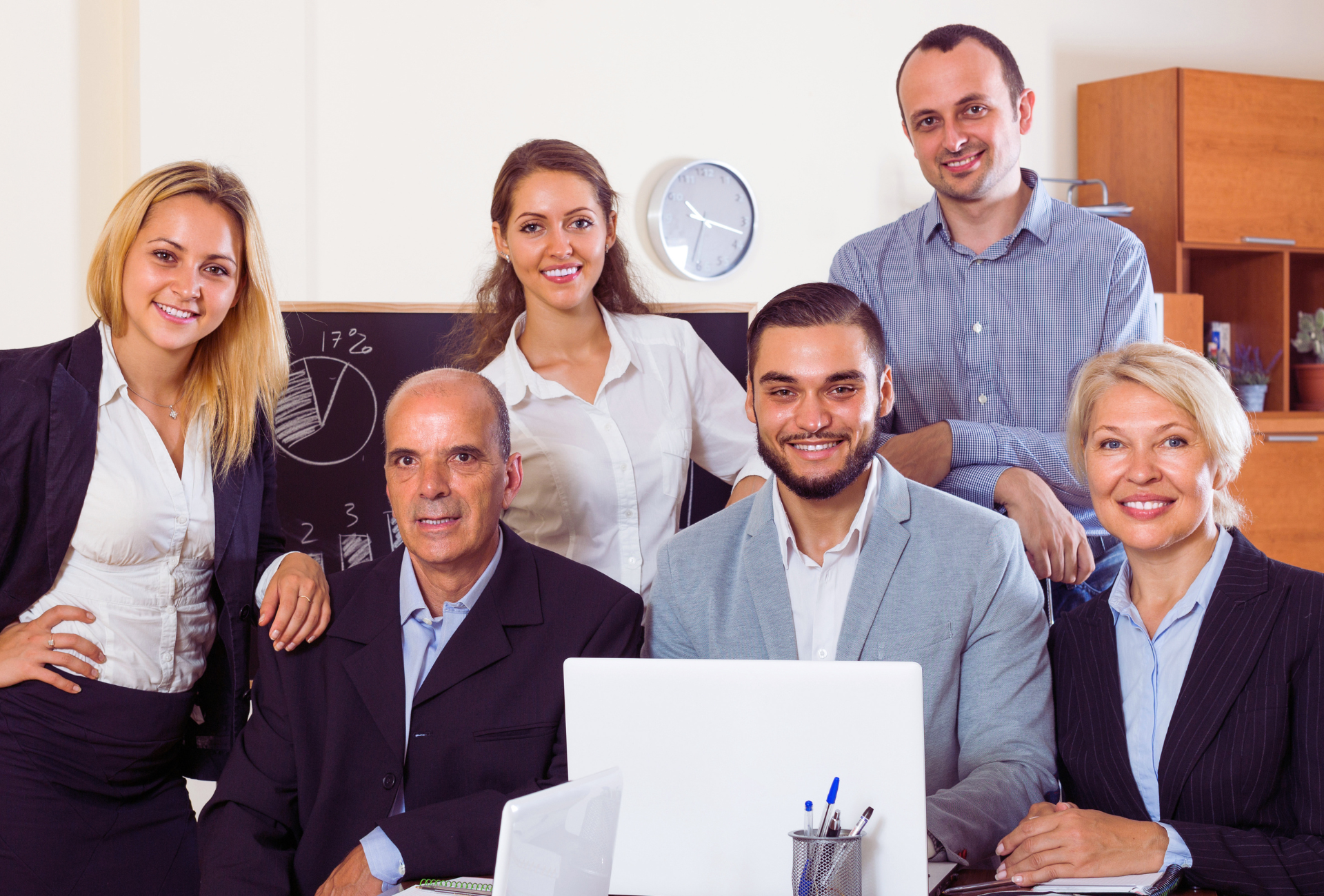 Ein Team der öffentlichen Verwaltung
