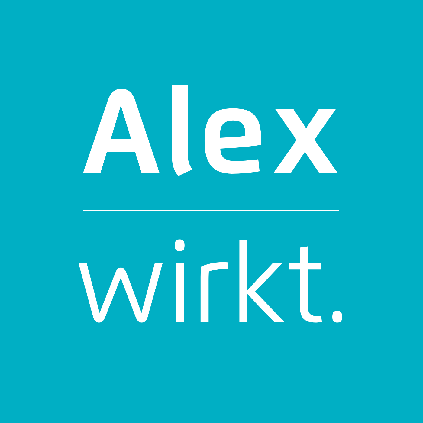 Der offizielle Claim von Coach Carsten Alex: ALEX WIRKT.