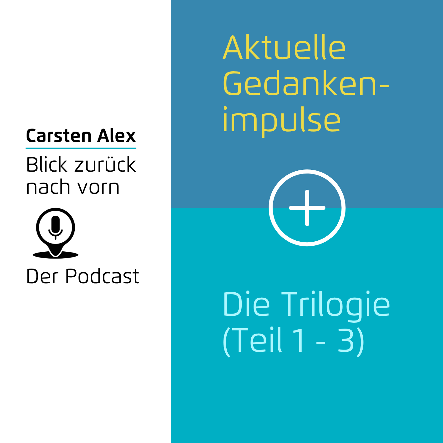 Übersicht der Kapitel der Podcast-Trilogie 
