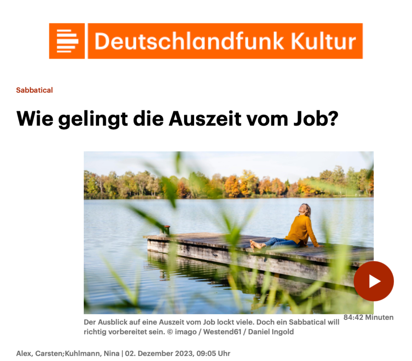Artikelansicht Deutschlandfunk Kultur