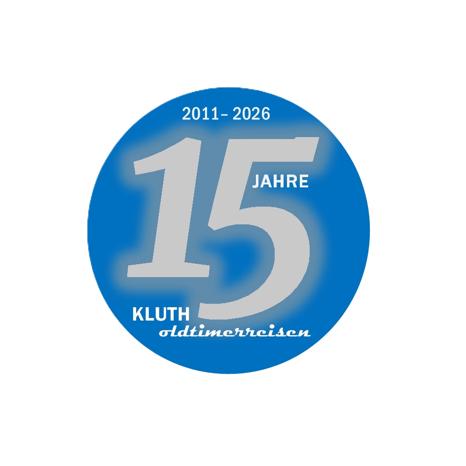 Feiert mit uns 15 Jahre Kluth-Oldtimerreisen und freut Euch