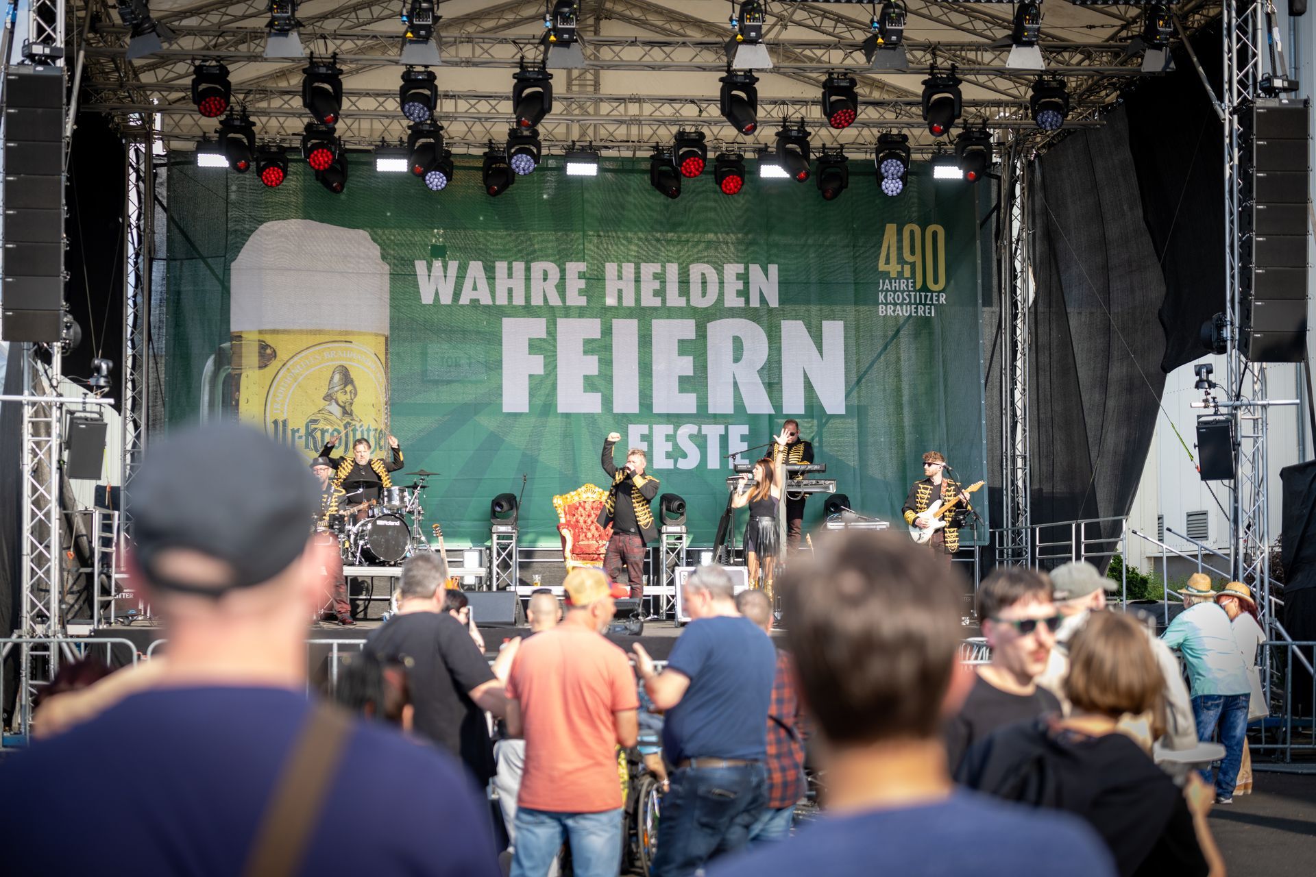 Konzert auf dem Brauereifest
