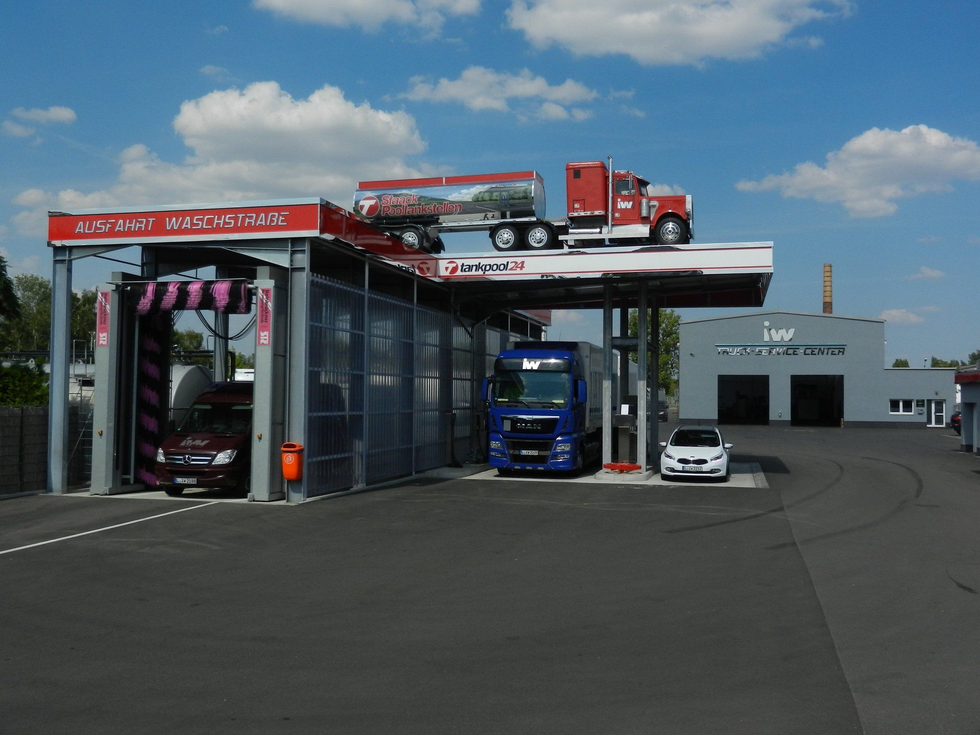 LKW - Transporter - Bus Waschanlage
