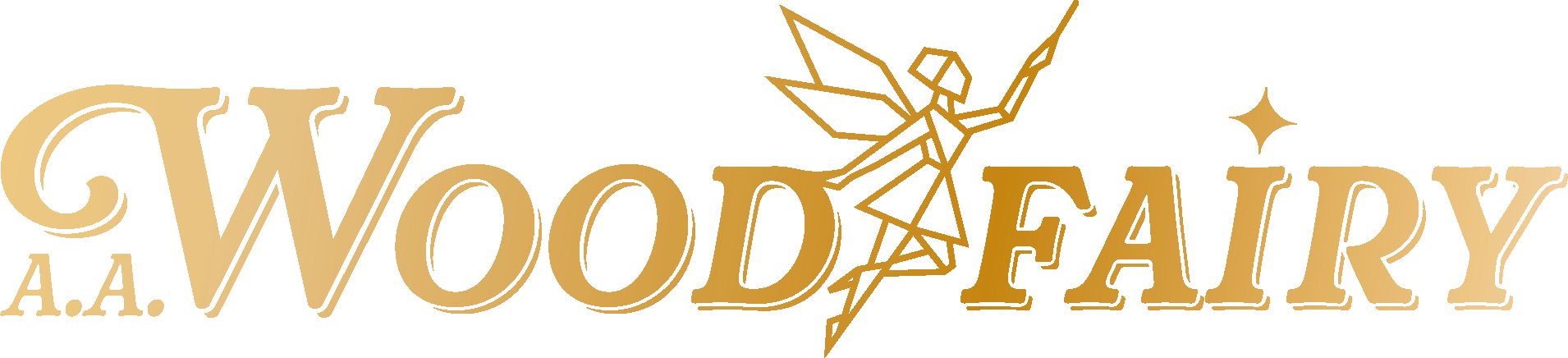 AA Woodfairy Logo Gold