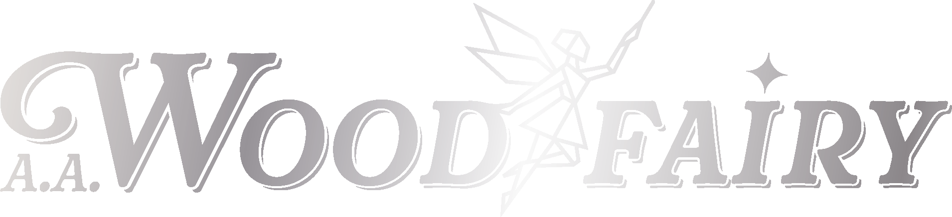 A. A. Woodfairy Logo Silver