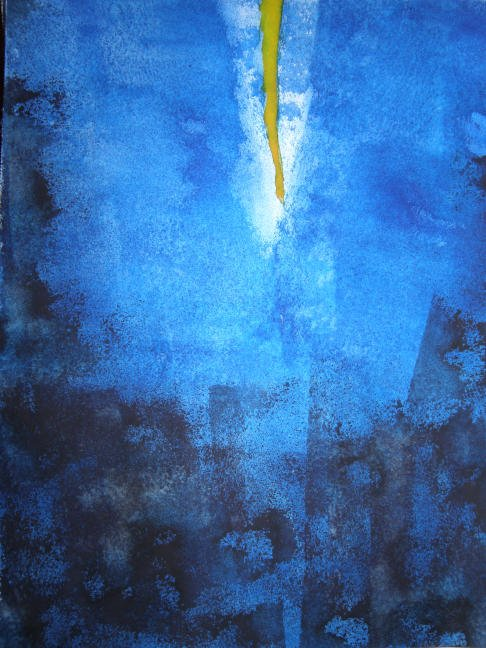 ohne Titel 2                                             Aquarell auf Papier                      24 x 36 cm                2009