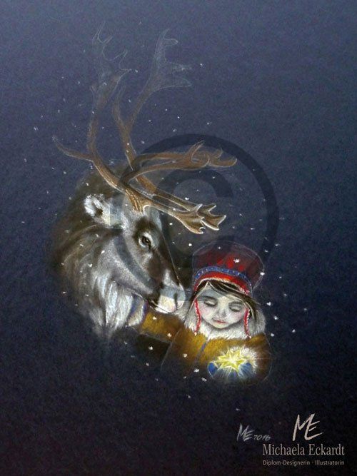 Schneestern, Magie einer Polarnacht.