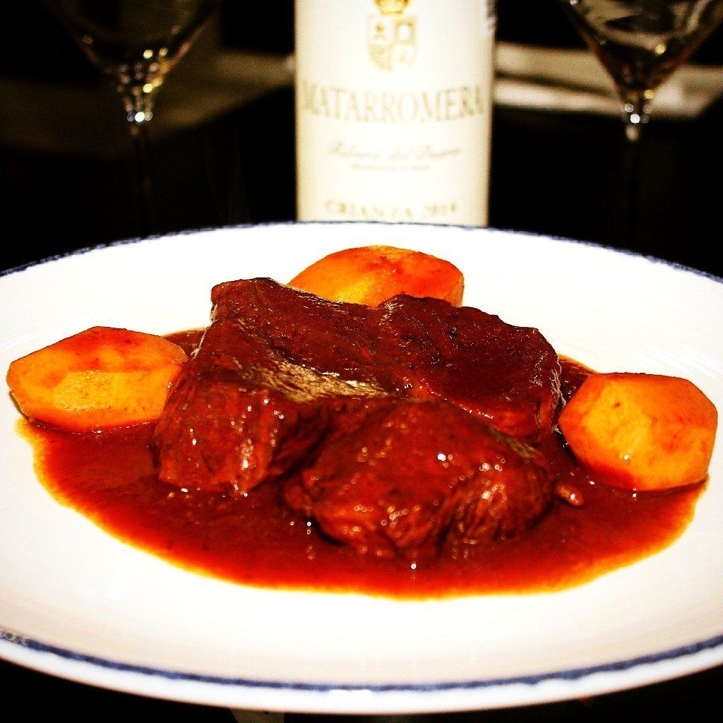 recetas, recipe, verduras, carne, guiso, tradicional, tradición, fotografía, lujo, matarromera, vino tinto, rioja, vino, ribera del duero