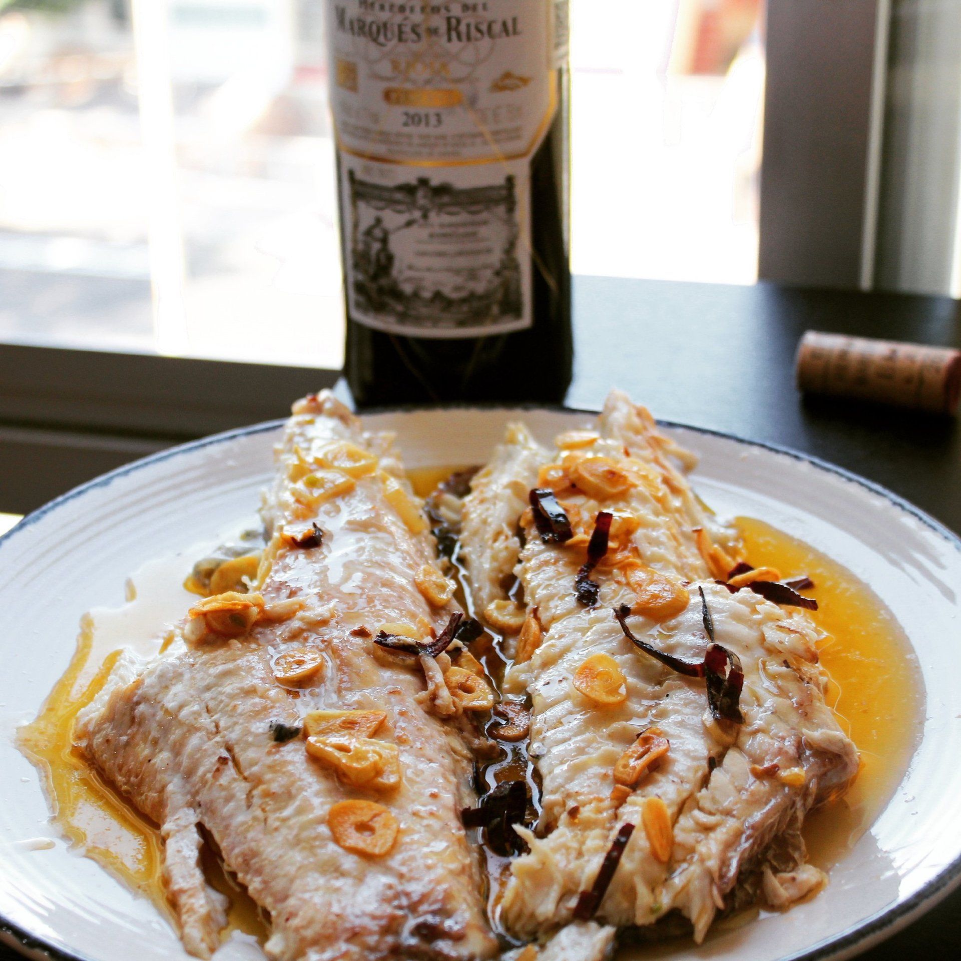 food fish lubina comida