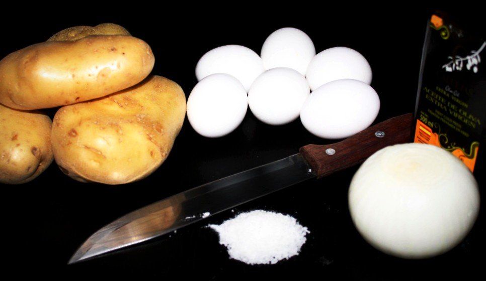 ingredientes tortilla huevos patatas receta dieta amor recipe spain food comida