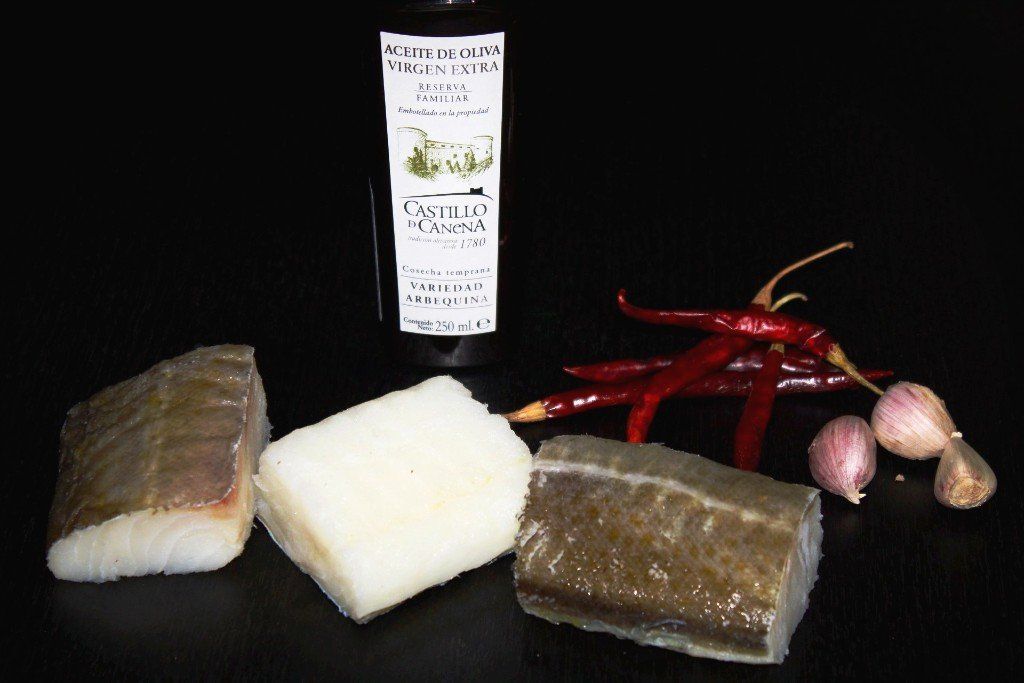 BACALAO, EUSKADI, BILBAO, BILBO, RECETAS, RECIPES, LOMOS, ACEITE