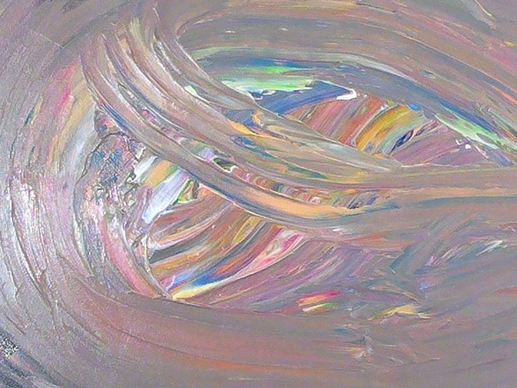 Ausschnitt aus dem Acrylgemälde 