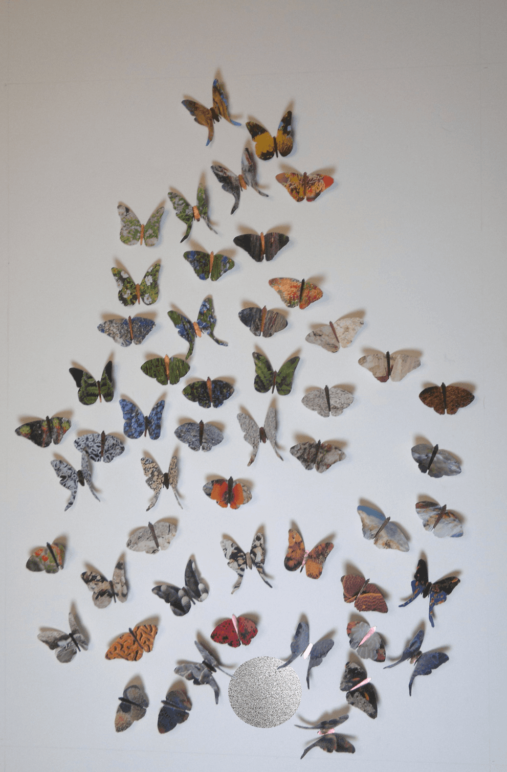 Schmetterlings Collage