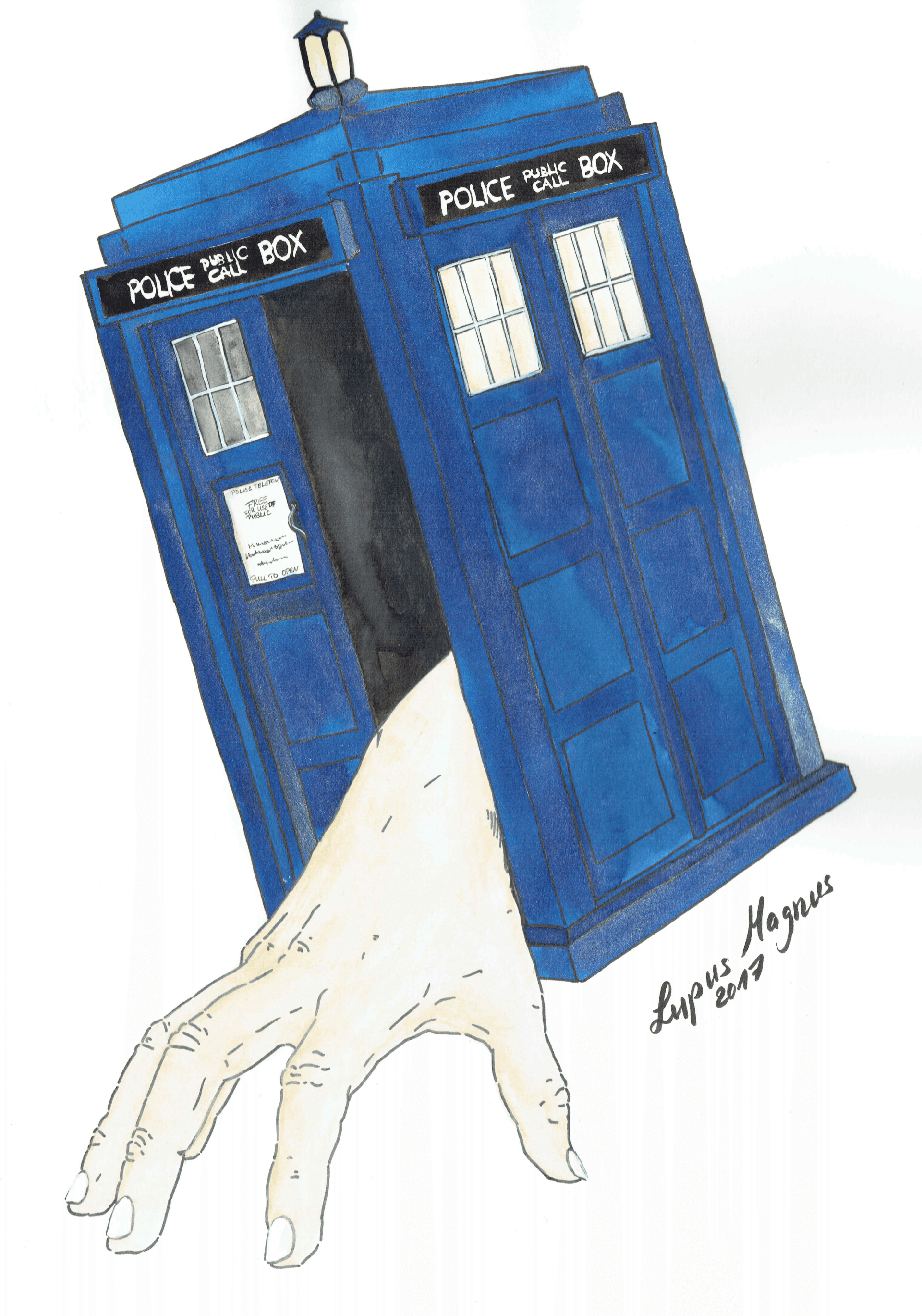 Hand Tardis