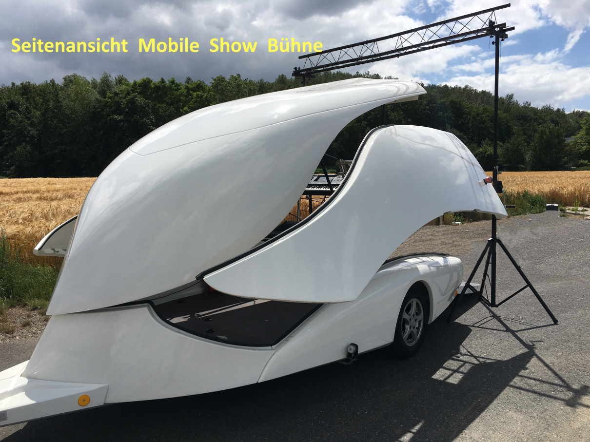 Alleinunterhalter Düren - Eigene mobile Bühne