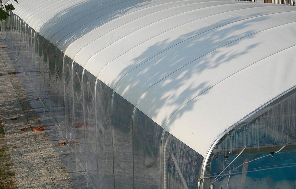 ausziehbare Hallen + Tunnel, Faltgaragen, Lager-Zelthallen