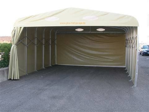 Garage, Faltgarage, Spieler-Tunnel, Hallen zusammenschiebbar