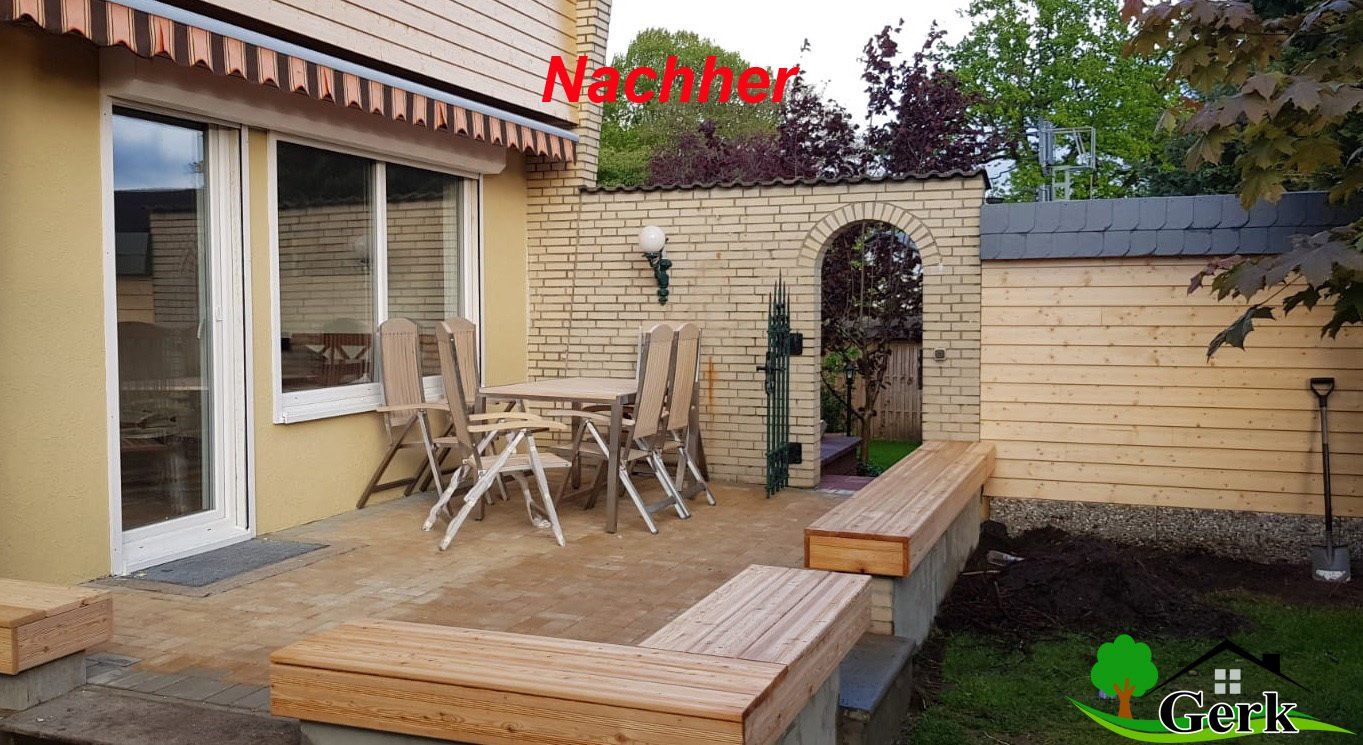 Terrasse nachher umbau umgstalltung gerk haus und garten service