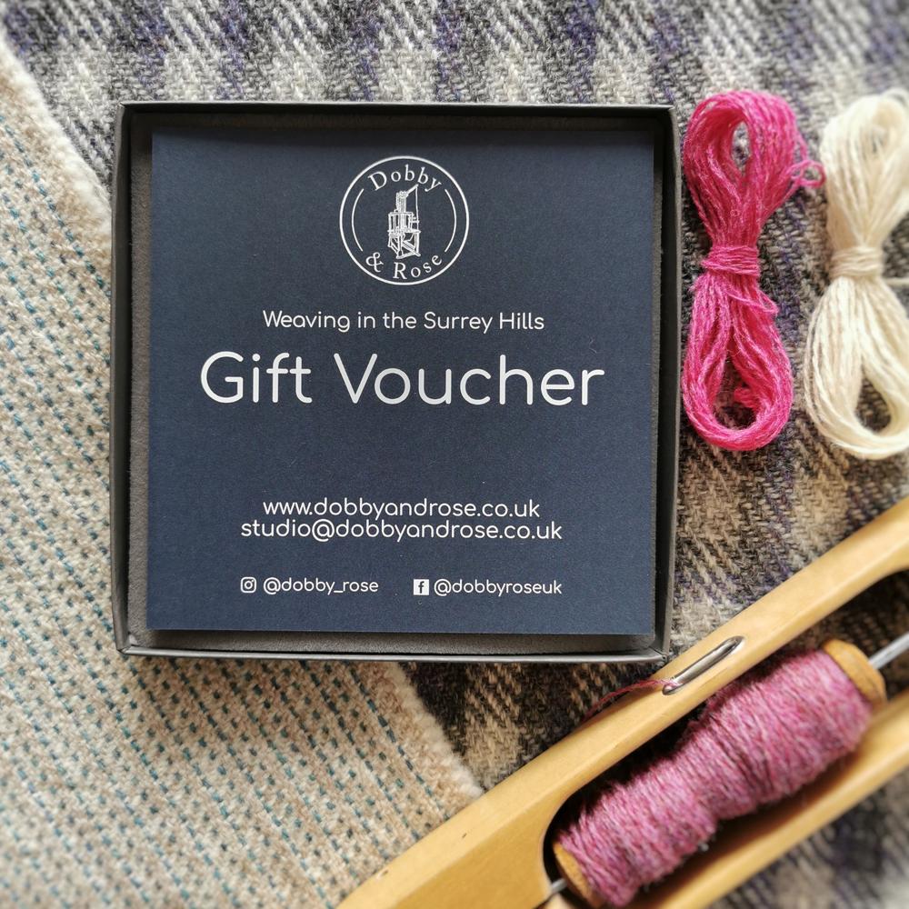 Gift Vouchers weaving and homewares Dobby & Rose