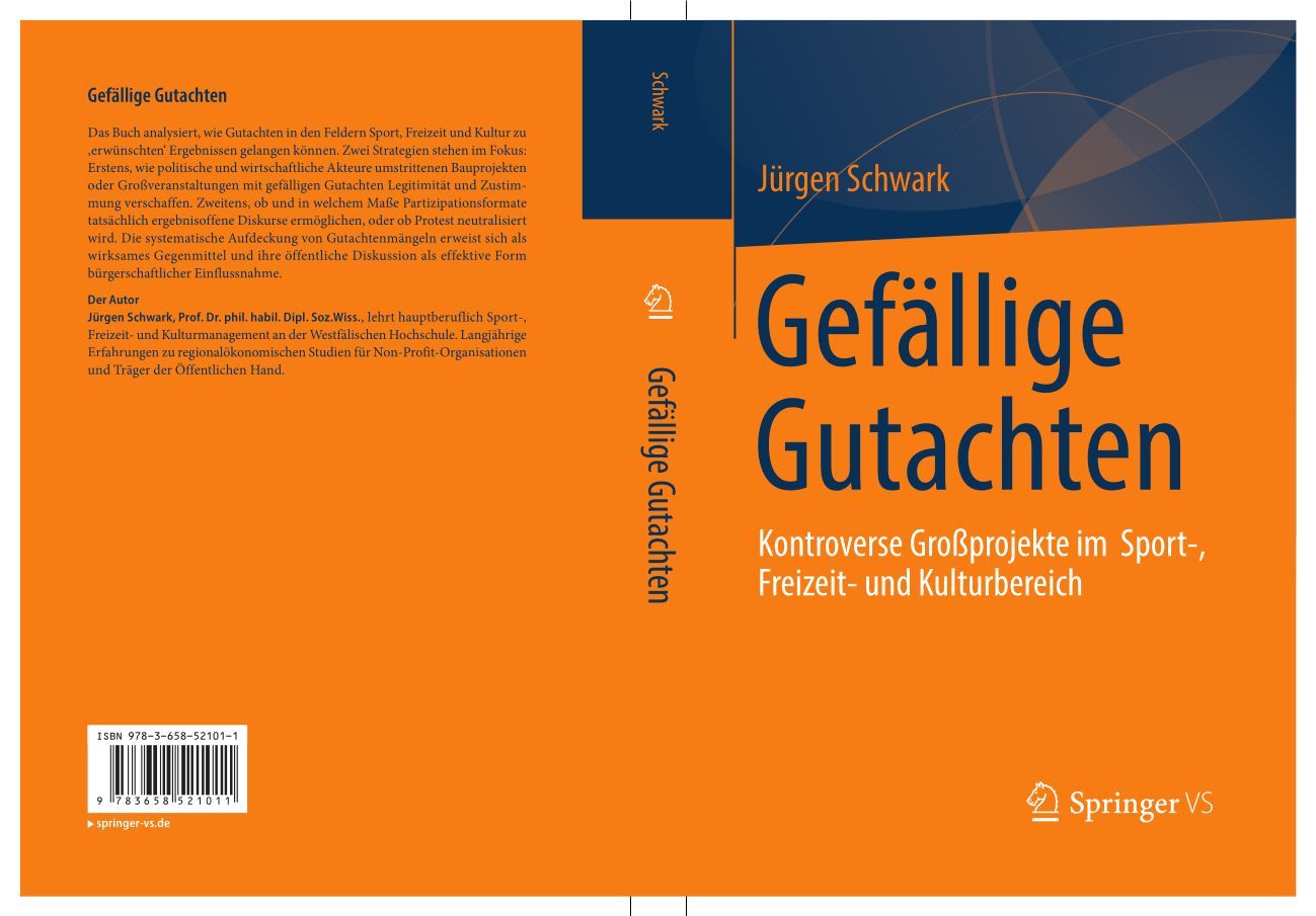 In „Gefällige Gutachten“ zeigt Prof. Schwark u.a. am Beispiel Oldenburg, wie gewünschte Ergebnisse erziehlt werden.
