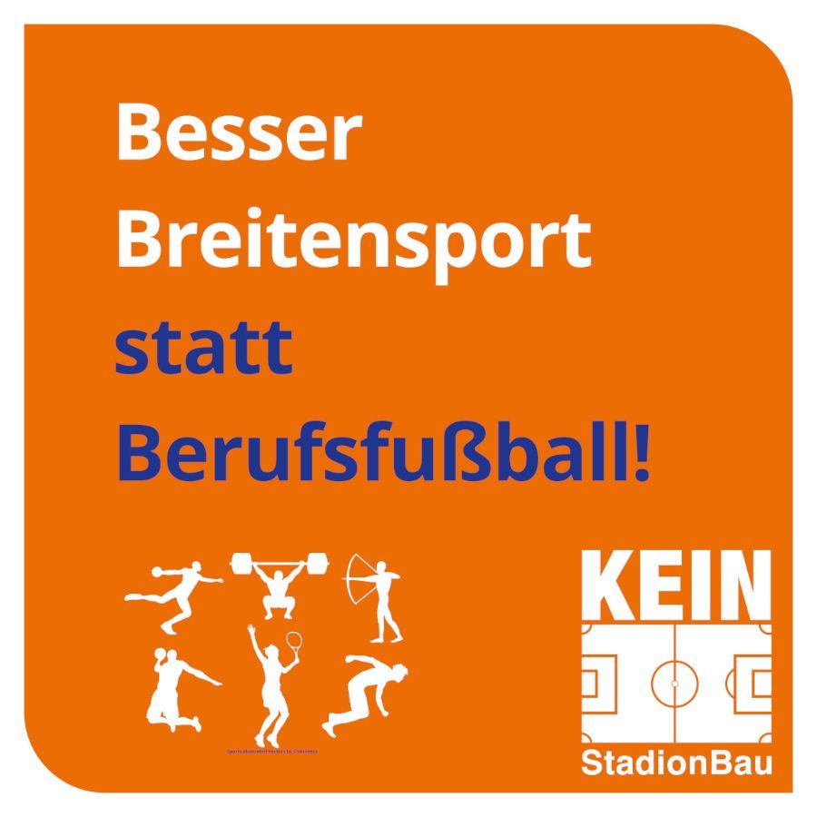 Besser Breitensport statt Berufsfußball