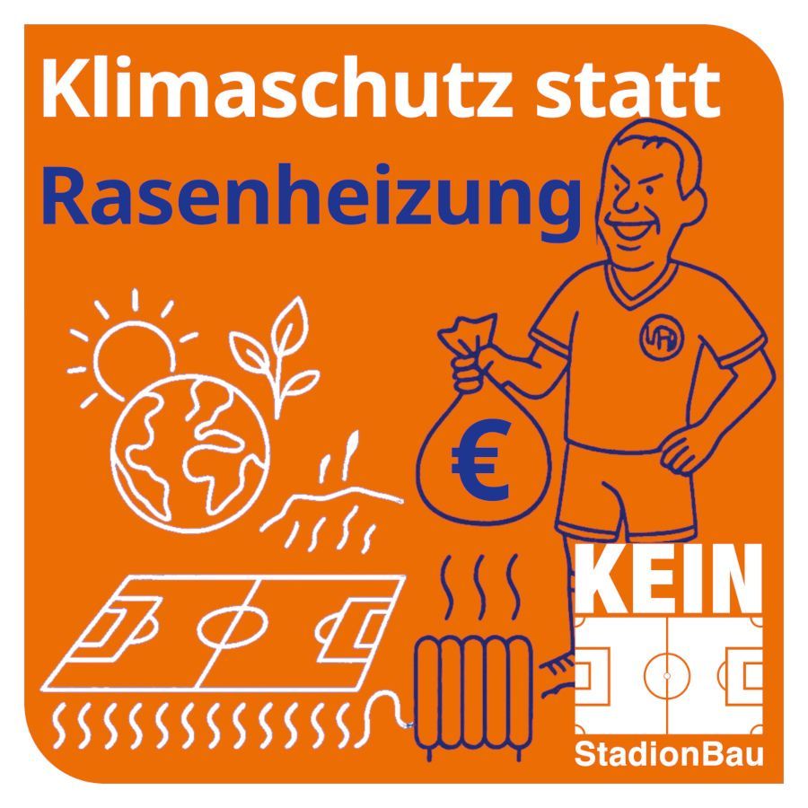 Der Klimafrevel Rasenheitung dient Fersehprogramm konformen Anstoßzeiten. 