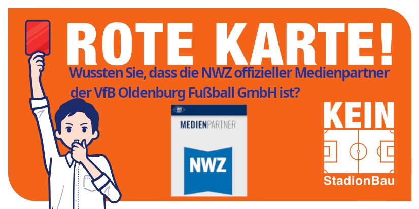 Die NWZ ist der offizielle Medienpartner der VfB Oldenburg Fußball GmbH