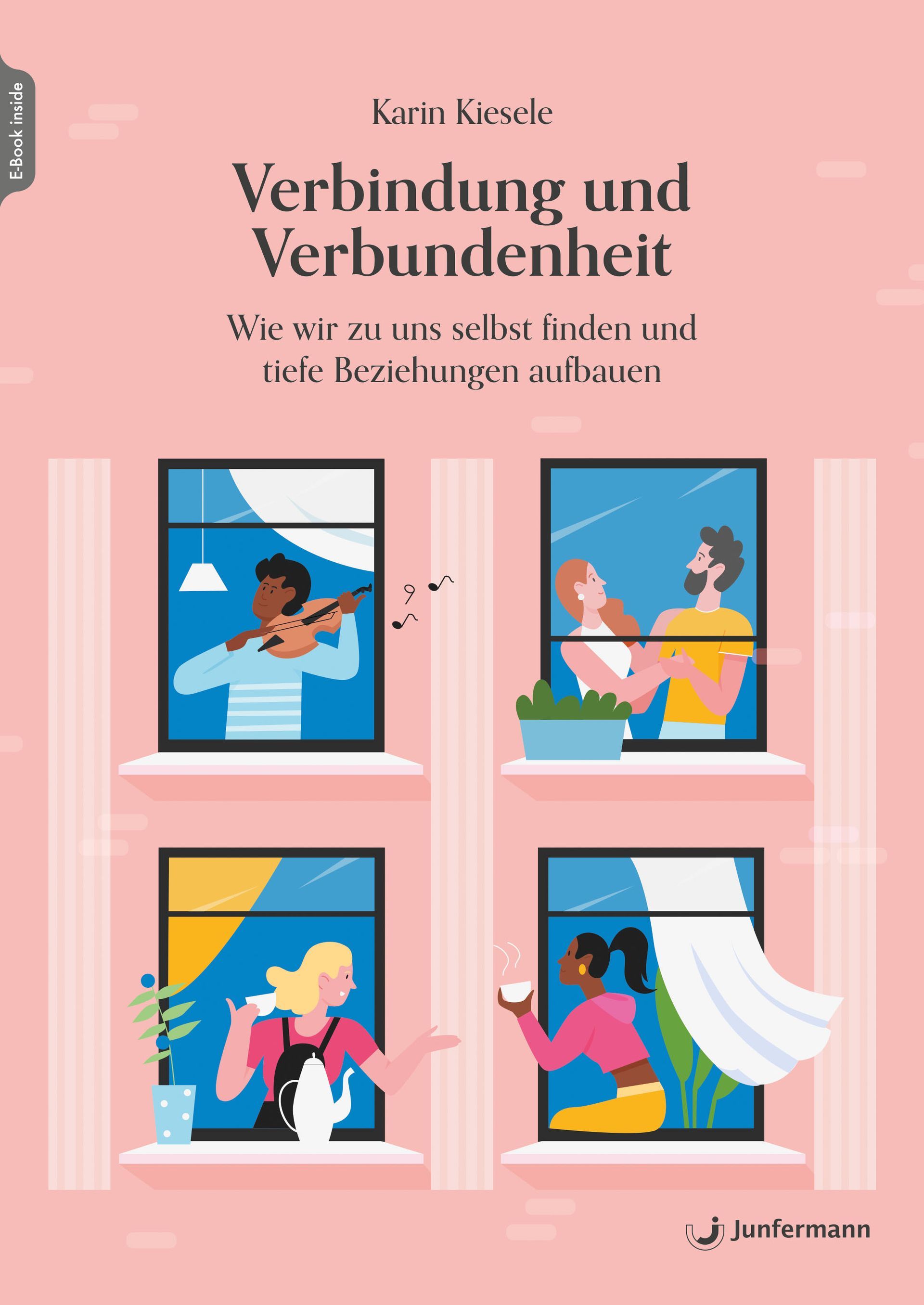 Das Titelbild des veröffentlichten Buchs von Karin Kiesele: Verbindung und Verbundenheit
