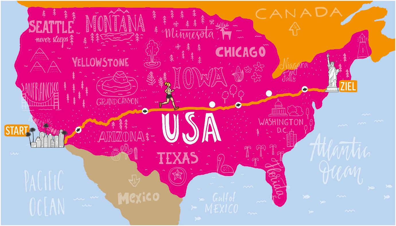 USA-Karte_Jola_rennt