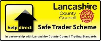 Lancashire County Council Safe Trader logo