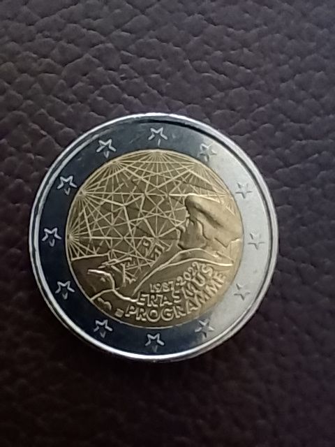 2 Euro Münze 1987-2022 Erasmus Programme